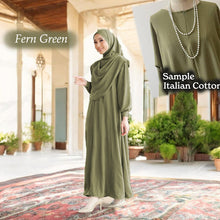 Load image into Gallery viewer, Lahifa Tunic Jumbo + Tudung Set (Size 6xl ~ 10xl)