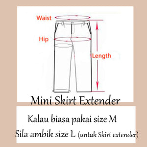 Xena Mini Skirt Extender