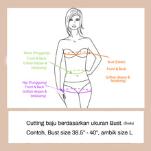 Load image into Gallery viewer, Geogia-H Baju Kurung - Buy 2 @ Free JB777
