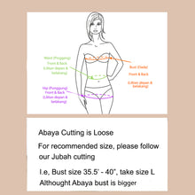 Load image into Gallery viewer, Zinna Abaya + Free Tie Back Instant Khimar