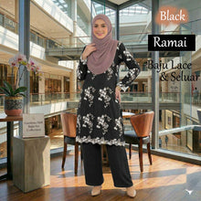 Load image into Gallery viewer, Ramai Lace Blouse &amp; Pants - Beli 2 @ Free JB777
