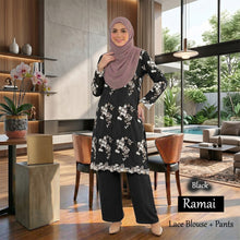 Load image into Gallery viewer, Ramai Lace Blouse &amp; Pants - Beli 2 @ Free JB777