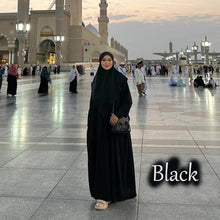 Load image into Gallery viewer, Zinna Abaya + Free Tie Back Instant Khimar