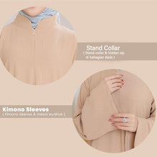 Load image into Gallery viewer, Mawar Stand Collar Tunic Jumbo