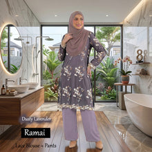 Load image into Gallery viewer, Ramai Lace Blouse &amp; Pants - Beli 2 @ Free JB777