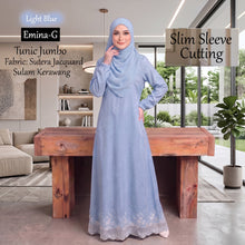 Load image into Gallery viewer, Emina-G Slim Sleeve Tunic Jumbo - Buy 2 @ Free JB777
