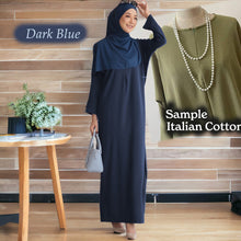Load image into Gallery viewer, Vardah Italian Crumple Cotton Jubah A