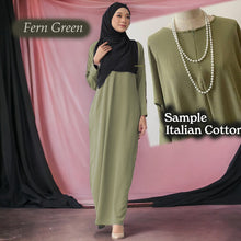 Load image into Gallery viewer, Vardah Italian Crumple Cotton Jubah A