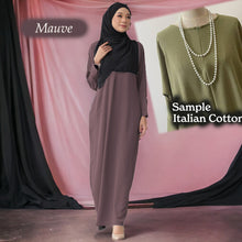 Load image into Gallery viewer, Vardah Italian Crumple Cotton Jubah A