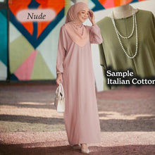 Load image into Gallery viewer, Vardah Italian Crumple Cotton Jubah A