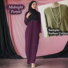Load image into Gallery viewer, Vardah Italian Crumple Cotton Jubah A