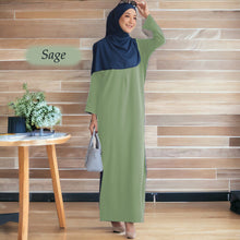 Load image into Gallery viewer, Vardah Italian Crumple Cotton Jubah B