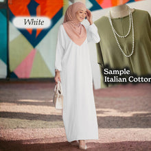Load image into Gallery viewer, Vardah Italian Crumple Cotton Jubah B
