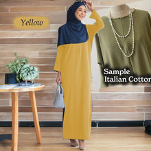 Load image into Gallery viewer, Vardah Italian Crumple Cotton Jubah B