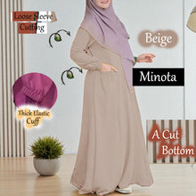 Load image into Gallery viewer, Minota C Tunic Jumbo - Beli 3 @ RM 100 - Beli 4 @ RM 134 + Free Baju BL777