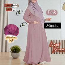 Load image into Gallery viewer, Minota A Tunic Jumbo - Beli 3 @ RM 100 - Beli 4 @ RM 134 + Free Blouse BL777