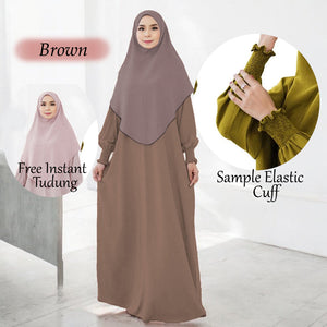 Ladie WITH Instant Tudung