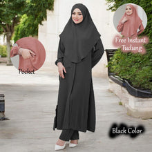 Load image into Gallery viewer, Wajiha Set + Free Instant Tudung
