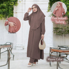Load image into Gallery viewer, Wajiha Set + Free Instant Tudung