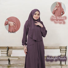 Load image into Gallery viewer, Wajiha Set + Free Instant Tudung