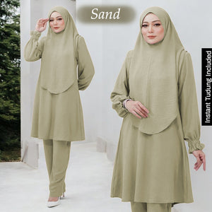 Yhana Set + Free Instant Tudung