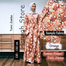Load image into Gallery viewer, Yamani Floral Tunic Jumbo