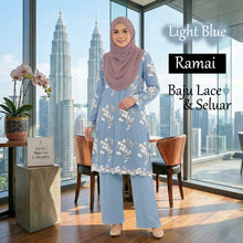Load image into Gallery viewer, Ramai Lace Blouse &amp; Pants - Beli 2 @ Free JB777