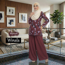 Load image into Gallery viewer, Winala Lase Blouse + Pants - Beli 2 @ Free JB777