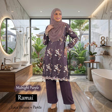 Load image into Gallery viewer, Ramai Lace Blouse &amp; Pants - Beli 2 @ Free JB777
