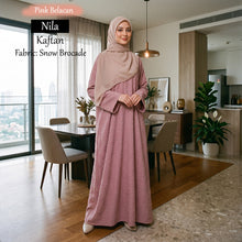 Load image into Gallery viewer, Nila Snow Brocade Kaftan - Buy 2 @ Free JB777