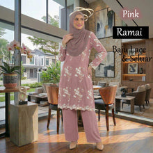 Load image into Gallery viewer, Ramai Lace Blouse &amp; Pants - Beli 2 @ Free JB777