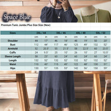 Load image into Gallery viewer, Ladie Elastic Cuff Tunic Jumbo