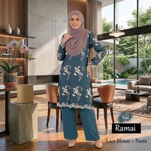 Load image into Gallery viewer, Ramai Lace Blouse &amp; Pants - Beli 2 @ Free JB777
