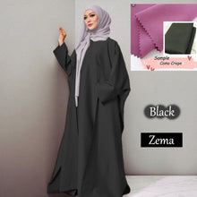 Load image into Gallery viewer, Zema 2 Layer Tunic Jumbo - Beli 2 @ RM 100 - Beli 3 @ RM 150 + Jubah JB777