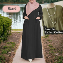 Load image into Gallery viewer, Coffee Cotton Tunic Jumbo - Loose Sleeve (Size 6XL ~ 10XL)