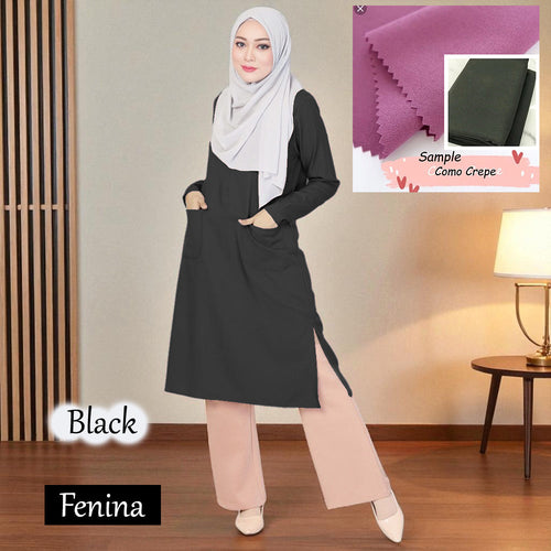 Fenina Long Blouse - Beli 2 @ RM 70 - Beli 3 @ RM 105 + Free Baju BL777