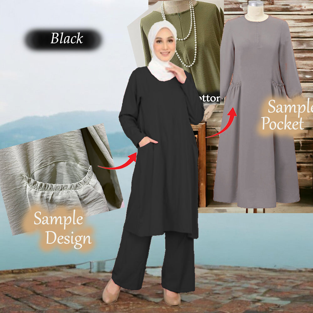 Rainy Two Pocket Set (Size 6xl ~ 10xl)