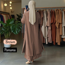 Load image into Gallery viewer, Panana Cardigan Skirt Pants - Beli 2 @ RM 100 - Beli 3 @ RM 150 + Baju BL777