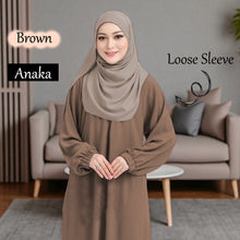 Load image into Gallery viewer, Anaka A (Loose Sleeve) Tunic Jumbo - Beli 3 @ RM 100 - Beli 4 @ Free MS888