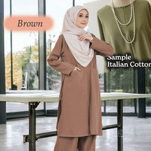Load image into Gallery viewer, Fadia Cotton Loose Pants Set