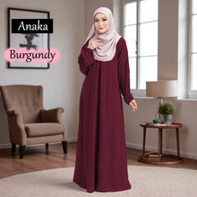 Load image into Gallery viewer, Anaka A (Loose Sleeve) Tunic Jumbo - Beli 3 @ RM 100 - Beli 4 @ Free MS888