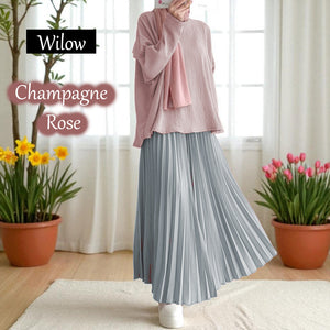 Wilow Pleated Tunic Dress - Beli 2 @ RM 100