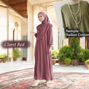 Lahifa Tunic Jumbo + Tudung Set B
