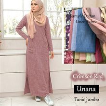 Load image into Gallery viewer, Unana Cotton Linen Tunic Jumbo - Beli 2 @ RM 80 - Beli 4 @ Free JB777