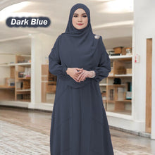 Load image into Gallery viewer, Letter Tunic Jumbo (Loose Sleeve)  Free Instant Tudung (Size 6XL ~ 10XL)