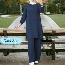 Load image into Gallery viewer, Gazala Cotton Muslimah Set