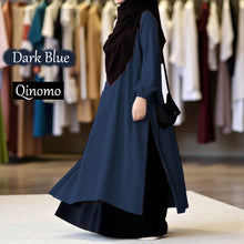 Load image into Gallery viewer, Qinomo Tunic Dress (Skirt Pants) - Beli 2 @ RM 100 - Beli 3 @ RM 150 + Free Baju BL777