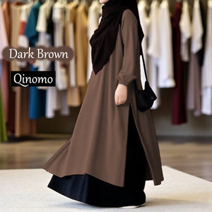 Qinomo Tunic Dress (Skirt Pants) - Beli 2 @ RM 100 - Beli 3 @ RM 150 + Free Baju BL777