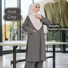 Load image into Gallery viewer, Fadia Cotton Loose Pants Set