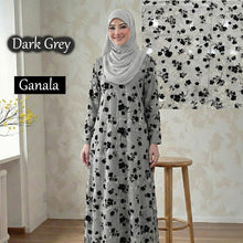 Load image into Gallery viewer, Ganala Velvet Mini Jubah - Beli 2 @ Free JB777